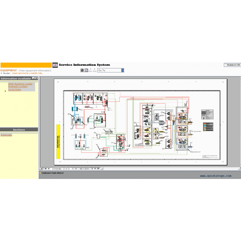Caterpillar Service Information System Cat SIS 2022 EPC repair software